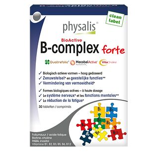 Physalis BioActive B-complex Forte Tabletten 30TB