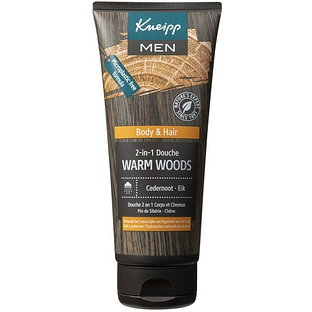 Kneipp Men 2-in-1 Douche Warm Woods 200ML Kneipp Men 2-in-1 Douche Warm Woods 200ML