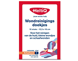 HeltiQ Wondreinigingsdoekjes - Schaafwond Stap 1 - 10ST