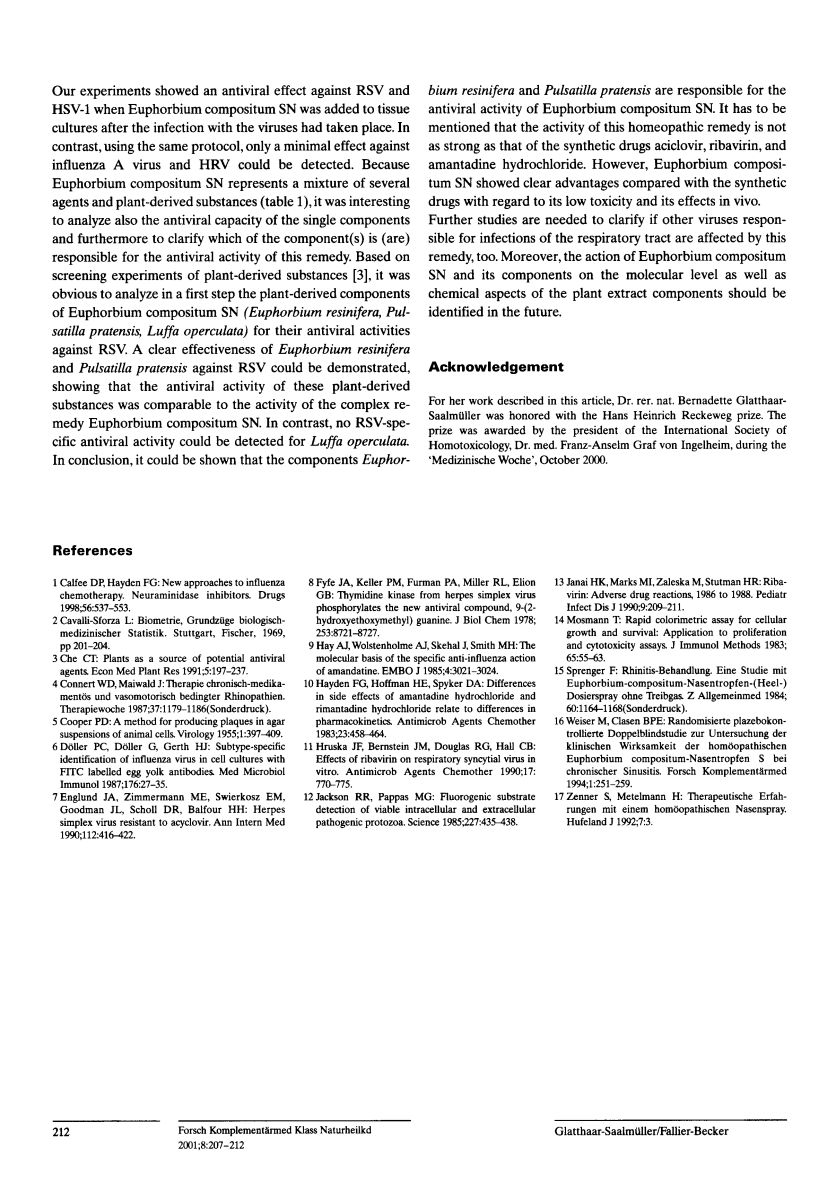 Euphorbium Compositum Tabletten afbeelding van document #6, research