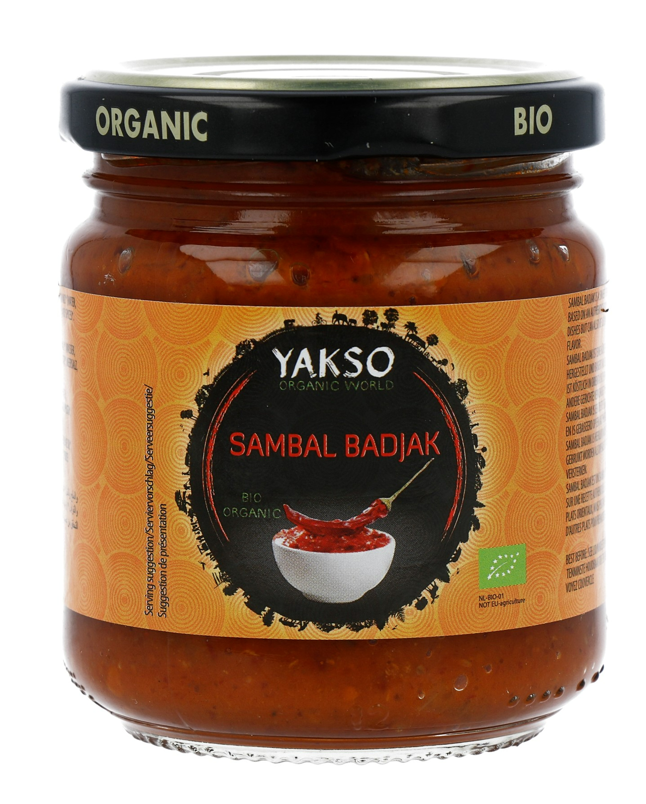 Yakso Sambal Badjak 200gr afbeelding