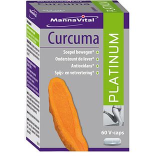 MannaVital Curcuma Platinum Capsules 60CP MannaVital Curcuma Platinum Capsules 60CP