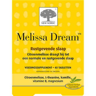 New Nordic Melissa Dream Rustgevende Slaap 40TB