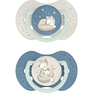 Difrax LOVI Dynamic Pacifier 0-3 Months - Boy 2ST
