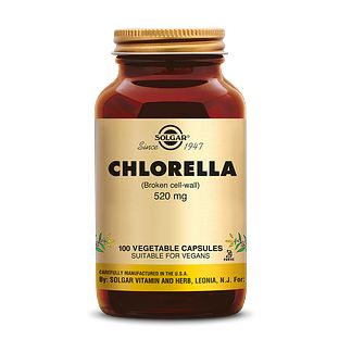 Solgar Chlorella (Alg) Capsules 100VCP