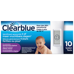 Clearblue Ovulatietest Geavanceerd Digitaal 10ST