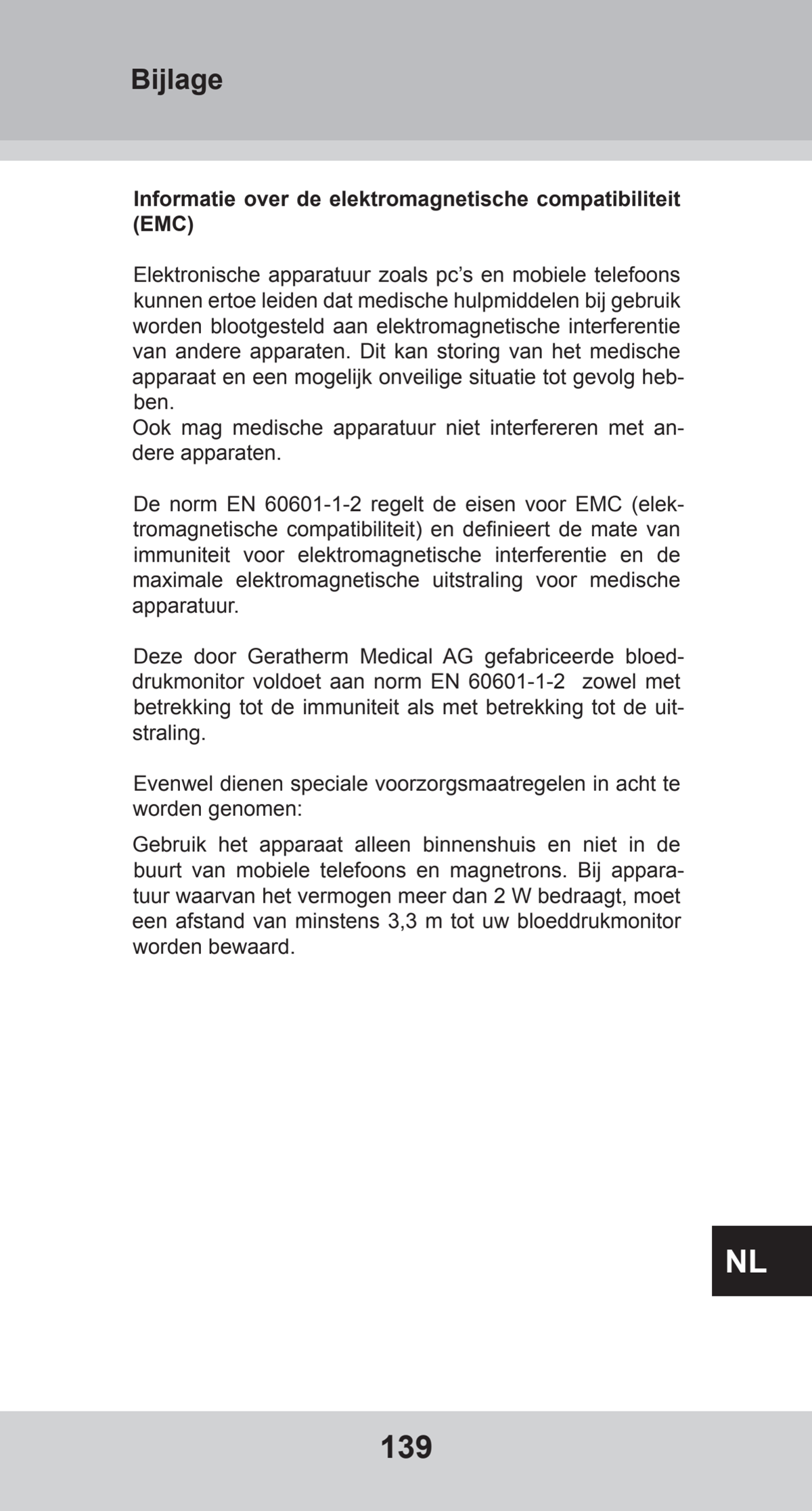 Bovenarm Bloeddrukmeter Desktop afbeelding van document #139, instructions