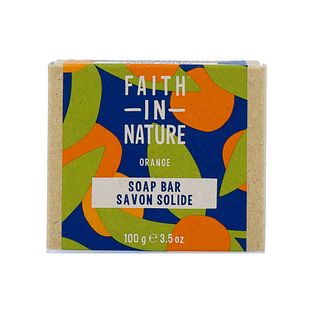 Faith in Nature Orange Soap Bar 100GR Faith in Nature Orange Soap Bar 100GR