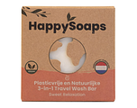 HappySoaps 3-In-1 Travel Wash Bar – Sweet Relaxation 40GR HappySoaps 3-In-1 Travel Wash Bar – Sweet Relaxation 40GR