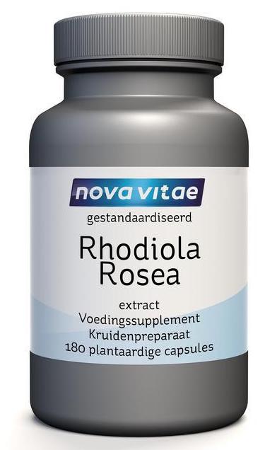 Nova Vitae Rhodiola Rosea Extract Capsules 180st afbeelding