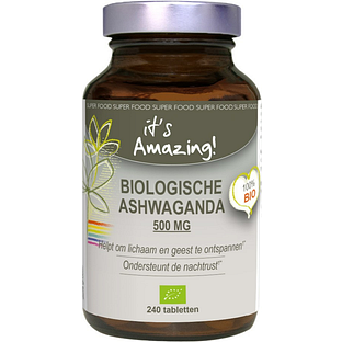 Its Amazing It's Amazing Biologische Ashwaganda 500mg Tabletten 240TB