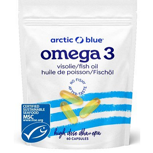 Arctic Blue Omega 3 Visolie High Dose Capsules 60CP