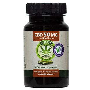 Jacob Hooy CBD 50mg Capsules 30CP Jacob Hooy CBD 50mg Capsules 30CP