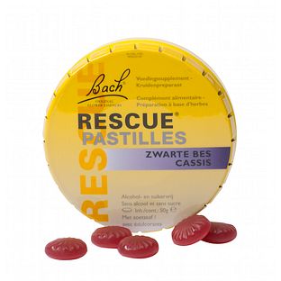 Bach Rescue Pastilles Zwarte Bes 50GR