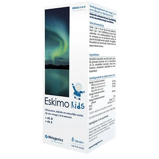 Metagenics Eskimo 3 Kids Vloeibaar 105ML Metagenics Eskimo 3 Kids Vloeibaar 105ML