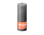 Bolsius Rustiek Stompkaars Stormy Grey 190/68 1ST
