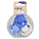 Difrax Lovi Fopspenen Blue 6-18M 3ST