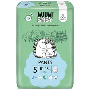 Moomin Baby Ecologische Luierbroekjes 5 Maxi+ 38ST Moomin Baby Ecologische Luierbroekjes 5 Maxi+ 38ST