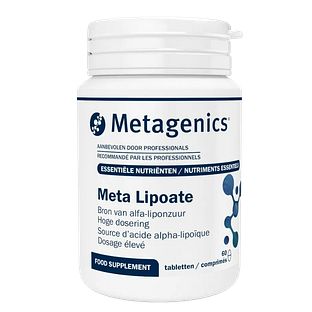Metagenics Meta Lipoate Tabletten 60TB Metagenics Meta Lipoate Tabletten 60TB