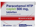 Healthypharm Paracetamol 500mg Caplet 50ST