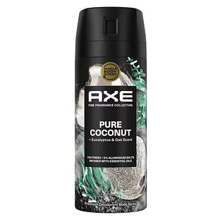 Axe Deodorant Bodyspray Pure Coconut 150ML Axe Deodorant Bodyspray Pure Coconut 150ML