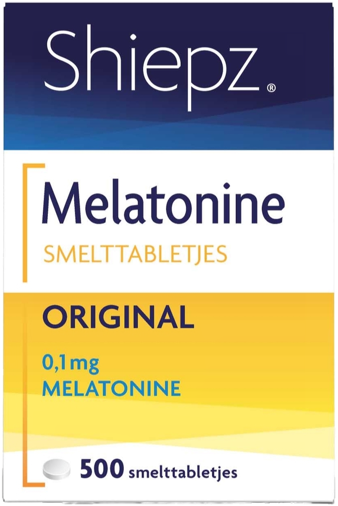Shiepz Melatonine Original Smelttabletjes 500TB