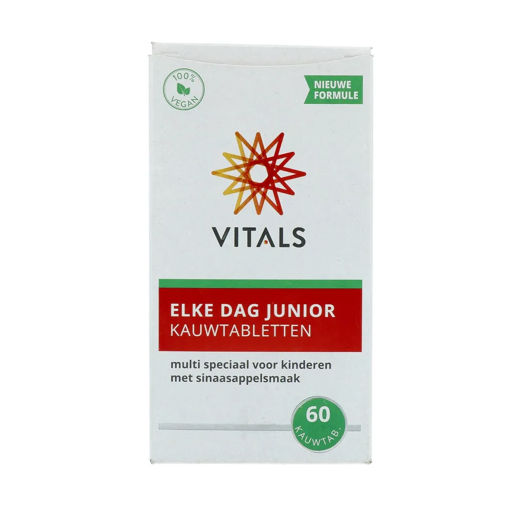 Vitals Elke Dag Junior Kauwtabletten 60KTB