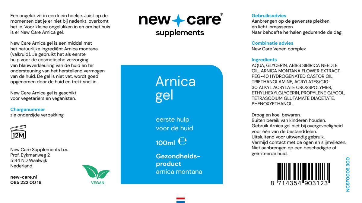 Arnica Gel afbeelding van document #1, instructions