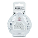Difrax Lovi Fopspenen Pink 6-18M 3ST Achterkant verpakking Difrax Lovi Fopspenen Pink 6-18M 3ST Achterkant verpakking