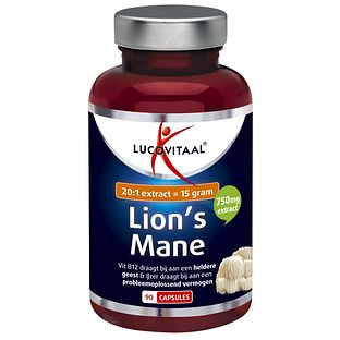 Lucovitaal Lion's Mane Capsules 90CP