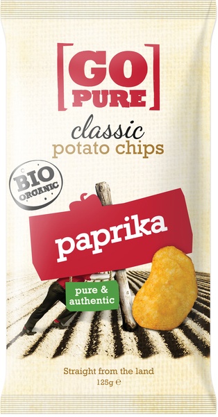 GoPure Chips Classic Paprika afbeelding 1