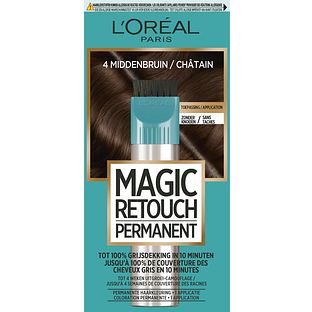L'Oréal Paris Magic Retouch Permanent 4 Middenbruin 1ST