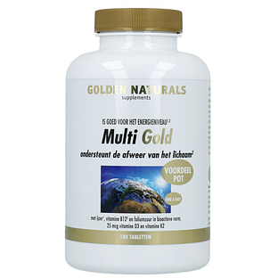 Golden Naturals Multi Gold Tabletten 180TB