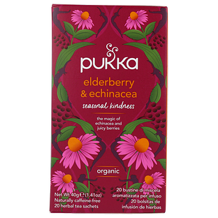 Pukka Elderberry & Echinacea Thee 20ZK