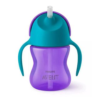 Avent Rietjesbeker Paars-Groen 9M+ 1ST