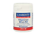 Lamberts Vitamine D3 En K2 Capsules 60CP Lamberts Vitamine D3 En K2 Capsules 60CP