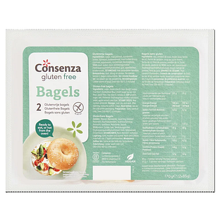 Consenza Glutenvrije Bagels 170GR