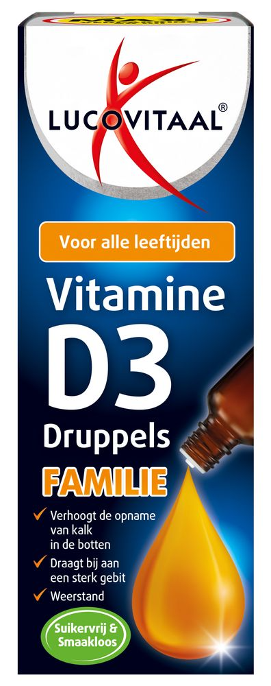 Lucovitaal Vitamine D3 Familie Druppels 50ML