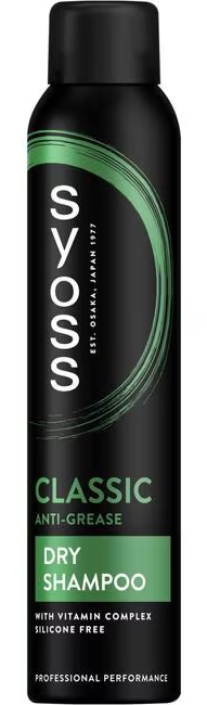 Syoss Classic Anti Grease Dry Shampoo Silicon Free