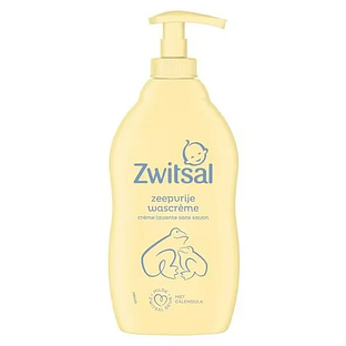 Zwitsal Zeepvrije Wascrème Met Pomp 400ML