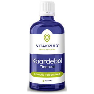 Vitakruid Kaardebol wortel tinctuur extractie volgens HAB 100ML