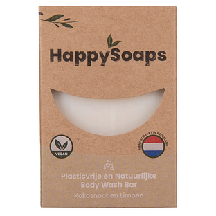 HappySoaps Kokosnoot & Limoen Body Wash Bar 100GR