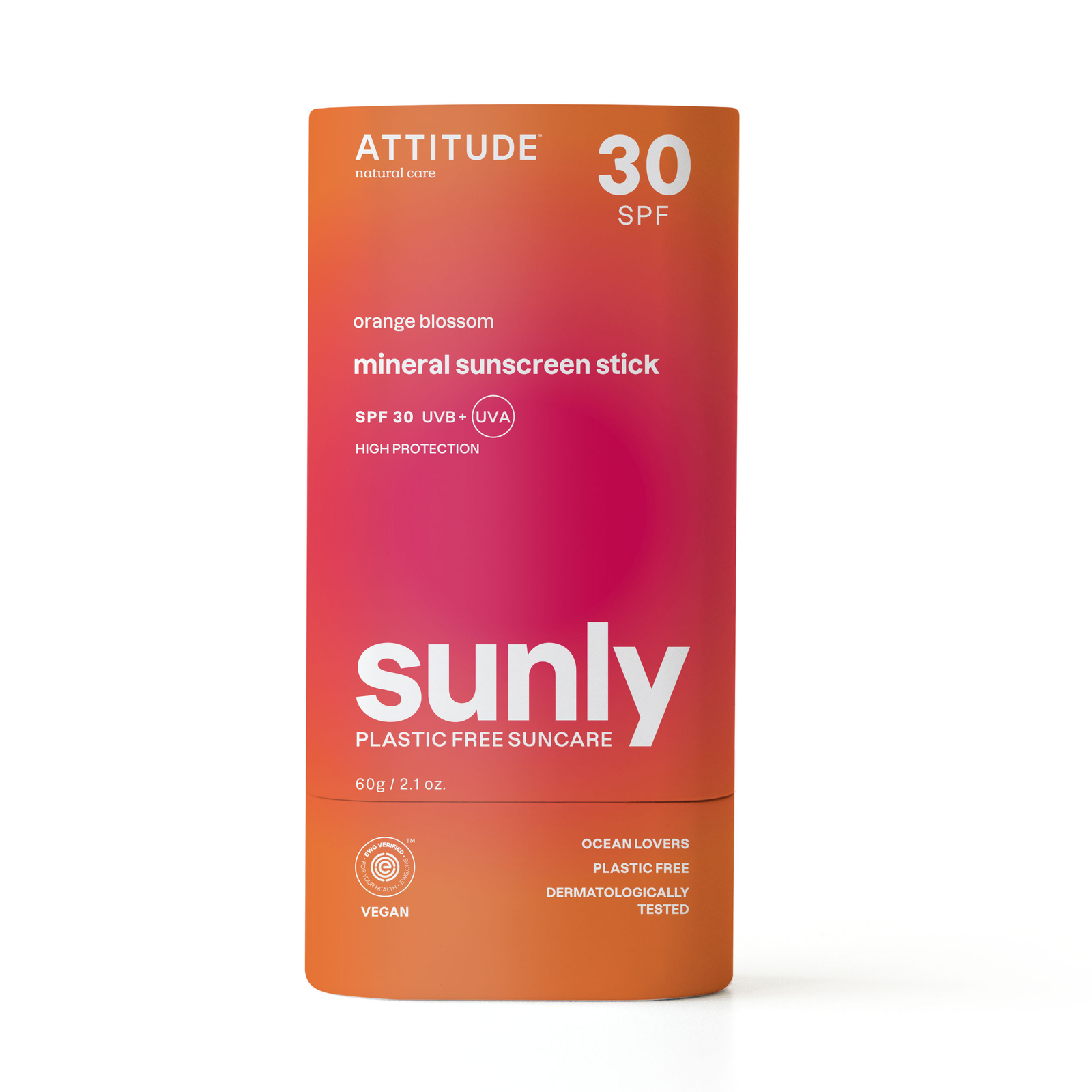 Attitude Sunly SPF30 Orange Blossom Sunscreen Stick