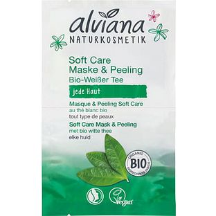 Alviana Soft Care Mask & Peeling Witte Thee 2ST