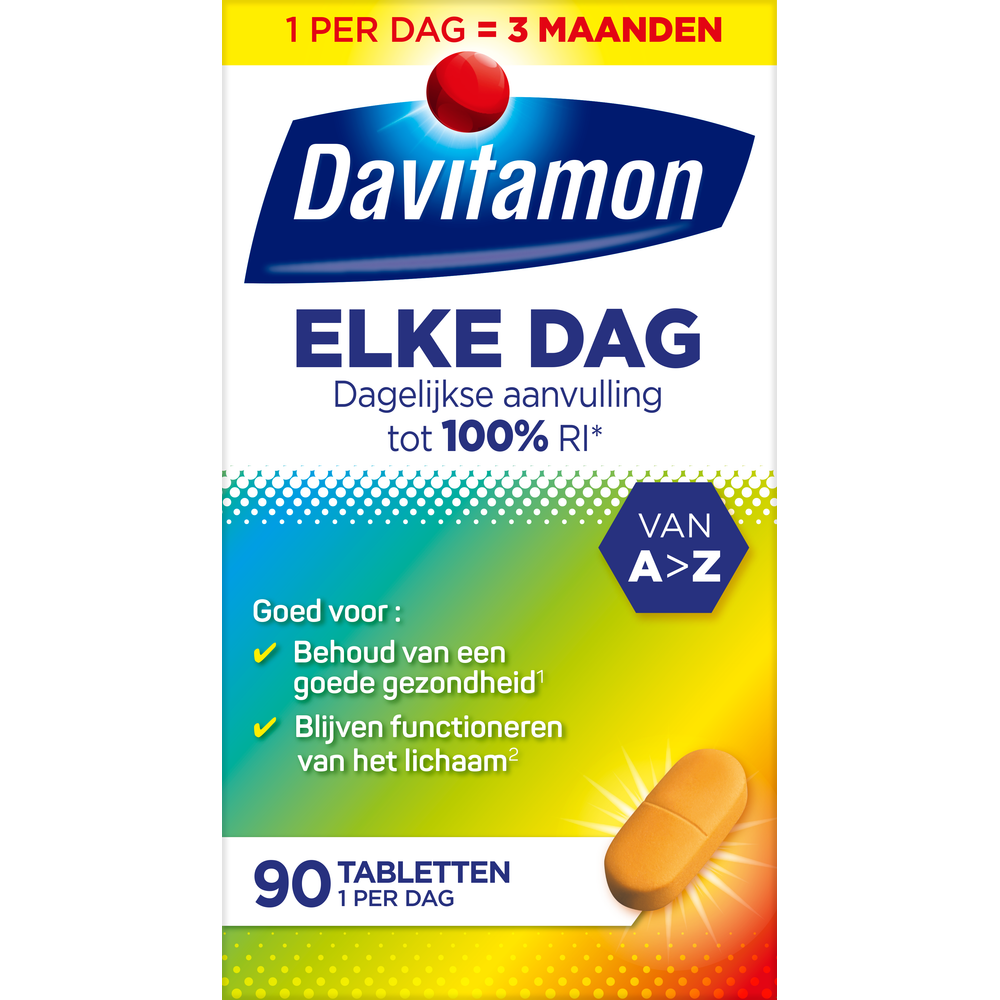 Davitamon Elke Dag Tabletten