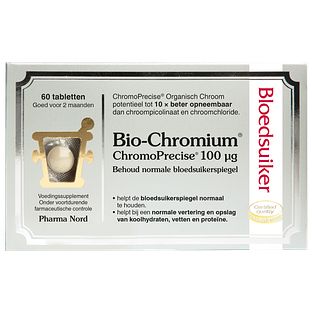 Pharma Nord Bio-Chromium Bloedsuiker Tabletten 60TB