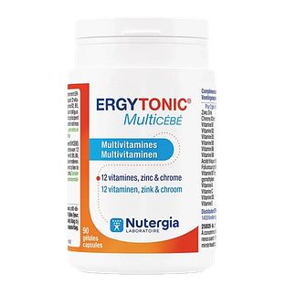 Nutergia Ergytonic Multicébé Capsules 90CP