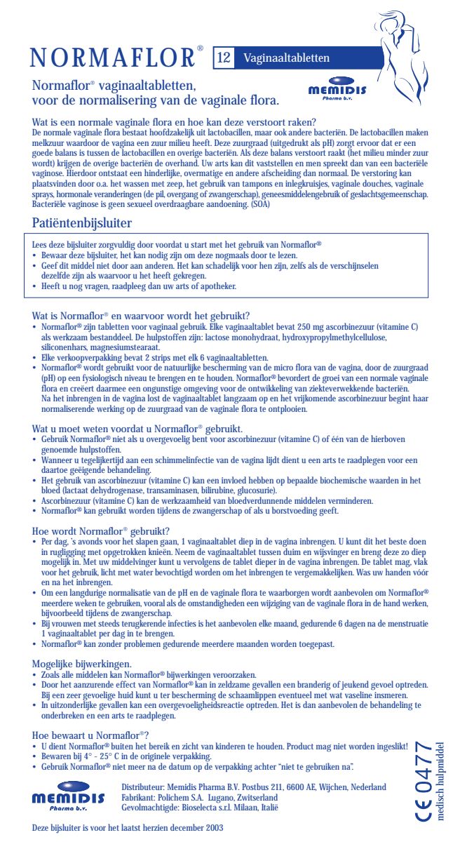 Vaginaaltabletten afbeelding van document #1, instructions