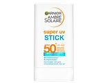 Garnier Ambre Solaire Super UV Stick SPF50+ 18GR Garnier Ambre Solaire Super UV Stick SPF50+ 18GR