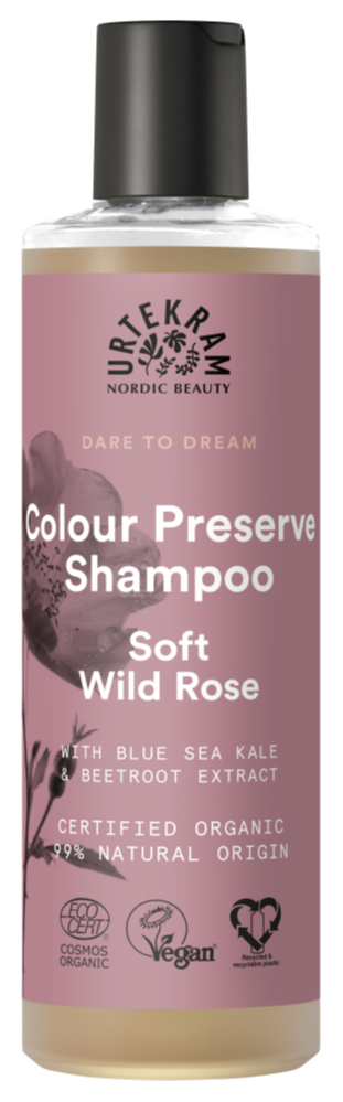 Urtekram Soft Wild Rose Colour Preserve Shampoo